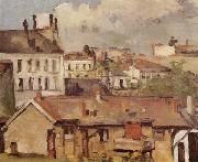 Paul Cezanne Roofs oil painting picture wholesale